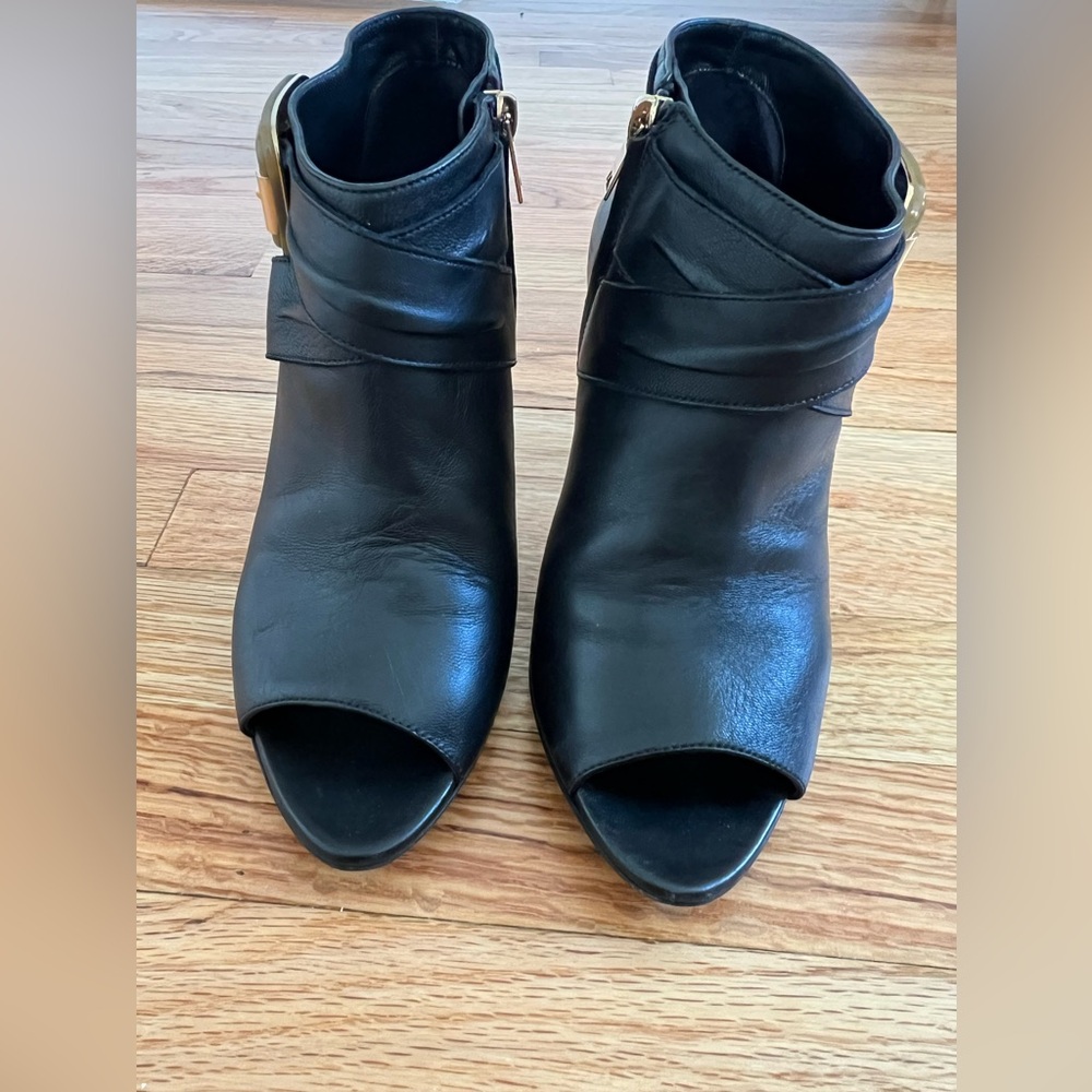 Burberry Peep Toe Booties - Picture 2 of 7